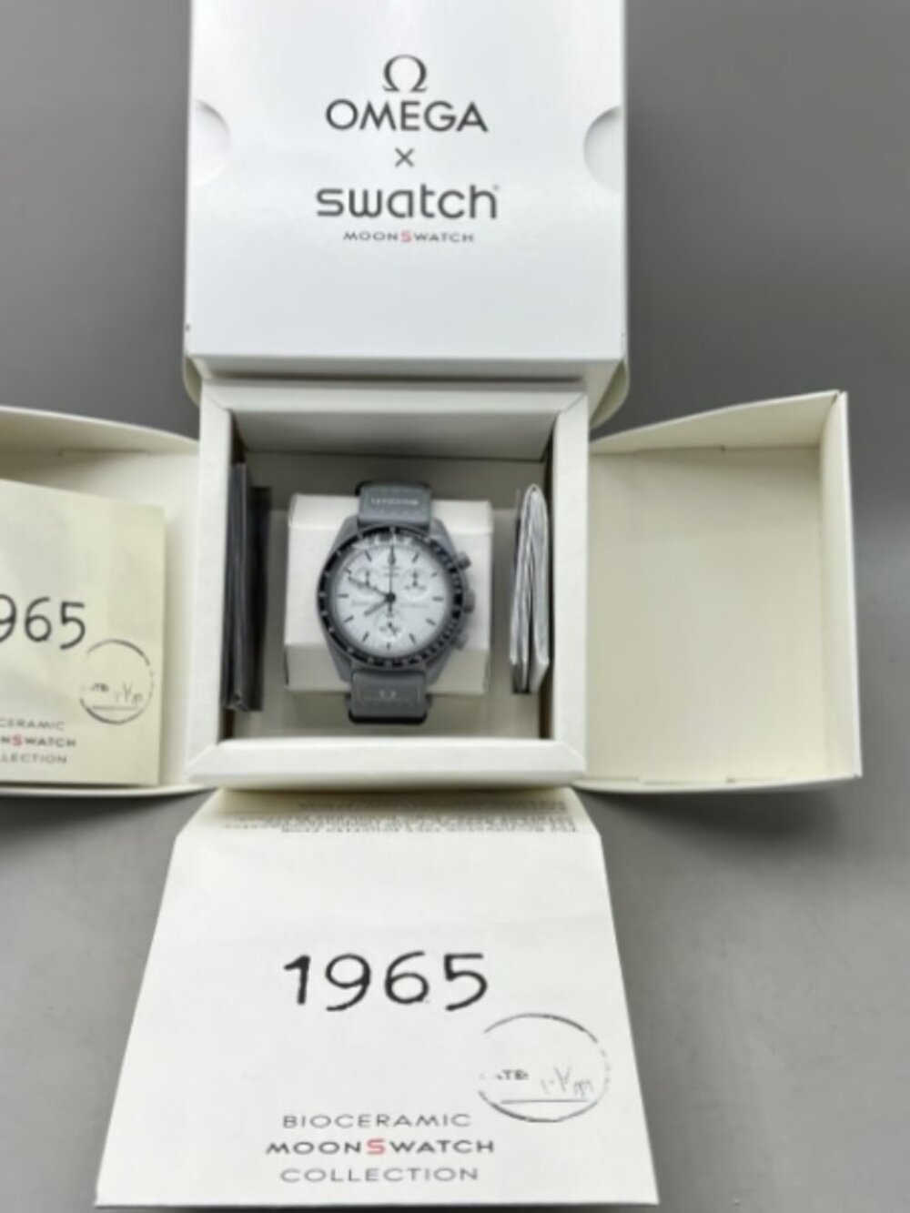 Swatch Swatch X Omega Moonswatch Mission To The Moonphase - New Moon Watch